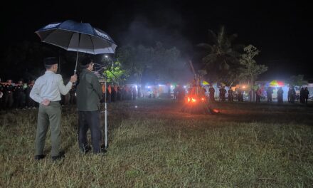 Semangat Pelajar Nahdliyin Membara: “API UNGGUN ASTA MARGA” dan Apel Seribu Pasukan di Diklatama II DKAC CBP KPP Kertanegara